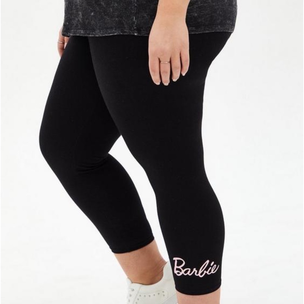 Torrid Barbie Black Crop Legging